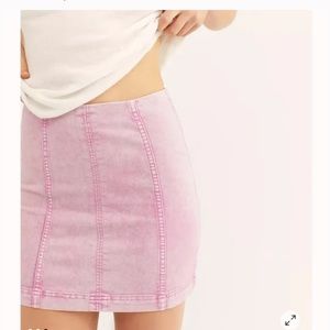 Free People mini skirt